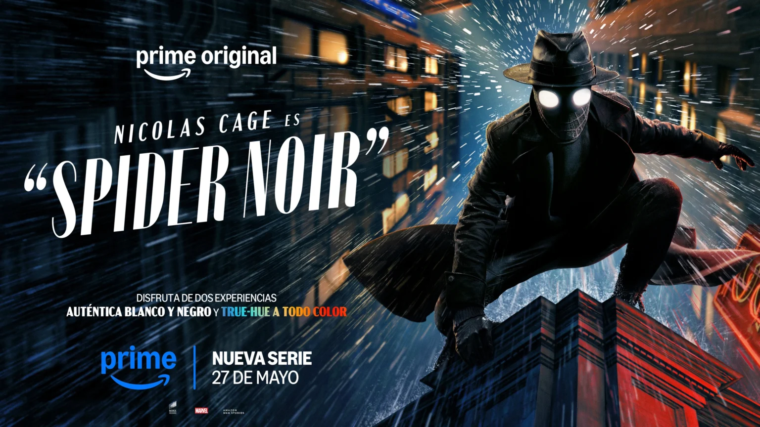 Justicia en blanco y negro: Nicolas Cage y Spider-Noir llegan a Prime Video