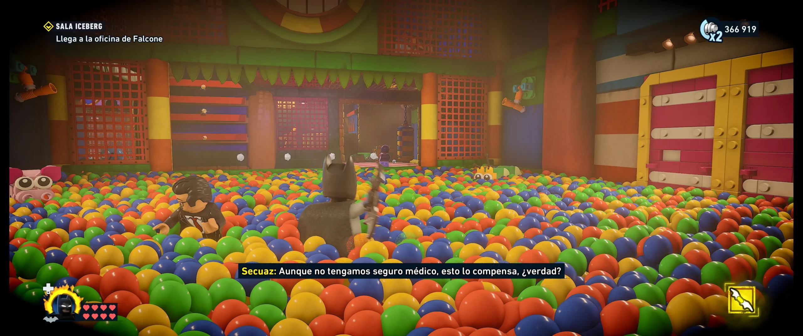 Análisis LEGO Batman: El Legado del Caballero Oscuro en PC 27 Análisis de LEGO Batman: El legado del Caballero Oscuro en PC - Parque de bolas