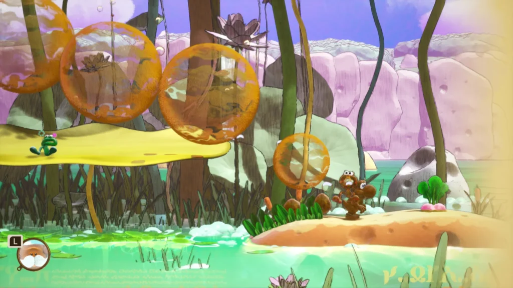 Análisis Yoshi and the Mysterious Book en Nintendo Switch 2 18 Análisis Yoshi and the Mysterious Book en Nintendo Switch 2 - barro
