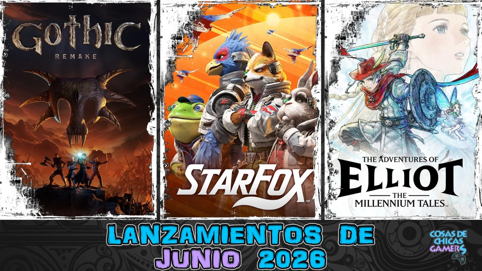 Lanzamientos de junio 2026 en videojuegos Lanzamientos de videojuegos junio 2026