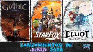Lanzamientos de junio 2026 en videojuegos Lanzamientos de videojuegos junio 2026