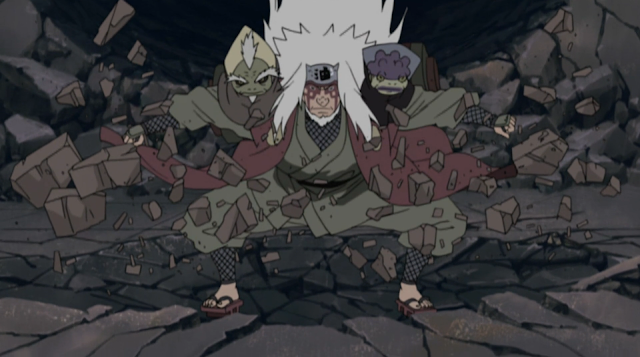 Artículo Jiraiya Jiraiya activa el "Modo sabio"