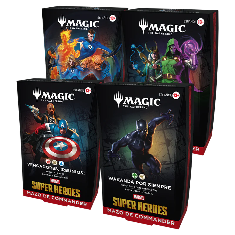 Marvel Super Heroes aterriza en Magic The Gathering. Héroes, villanos en una colaboración fascinante. 16 Magic Marvel super Heroes
