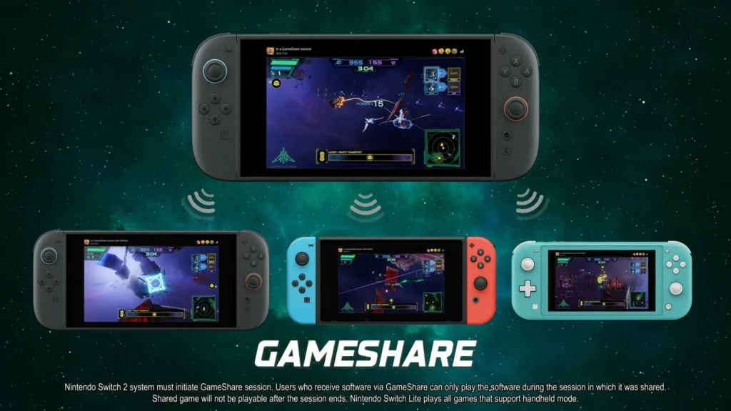 Análisis Star Fox en Nintendo Switch 2 21 El GameShare tambien estará presente