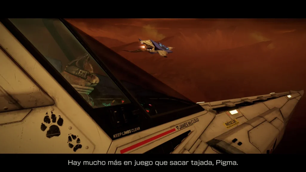 Análisis Star Fox en Nintendo Switch 2 15 Fox esta decidido a hacer lo que esté en su mano para salvar la galaxia