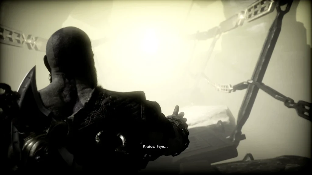 En Alfheim escucha a Faye cantar y tras extender su mano... Kratos-llama-a-faye-god-of-war-2018