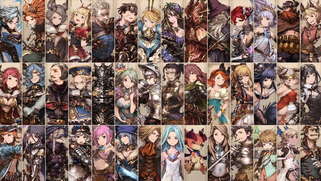 Granblue Fantasy: Guía Esencial para empezar a mirar al cielo 15 La plantilla de personajes puede llegar a abrumar