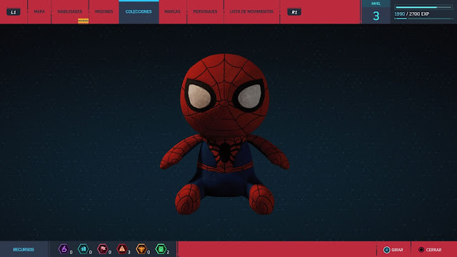 El modelo más detallado de Spidey del juego El modelo más detallado de Spidey del juego