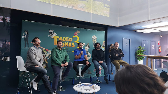 Reportaje Tadeo Jones Una de las partes más educativas, donde aprender cómo se maneja el mundillo.