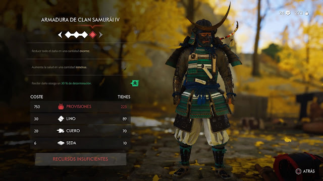 Análisis Ghost of Tsushima en PS4 Armadura de Samurái Jin Sakai Análisis Ghost of Tsushima en PS4 Armadura de Samurái Jin Sakai