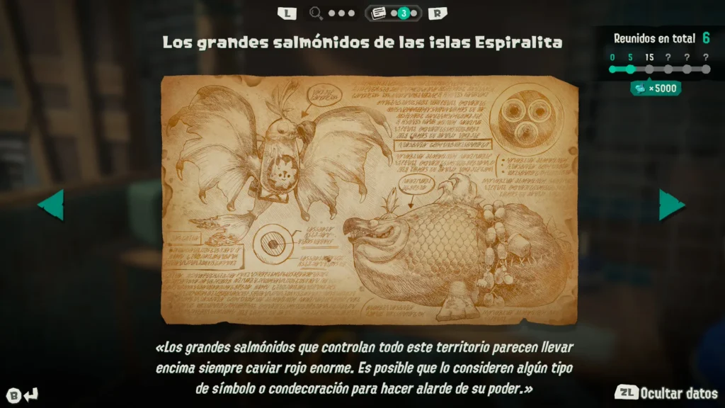 Análisis Splatoon Raiders en Nintendo Switch 2 21 Explorar los documentos te permitirá entender el lore del juego