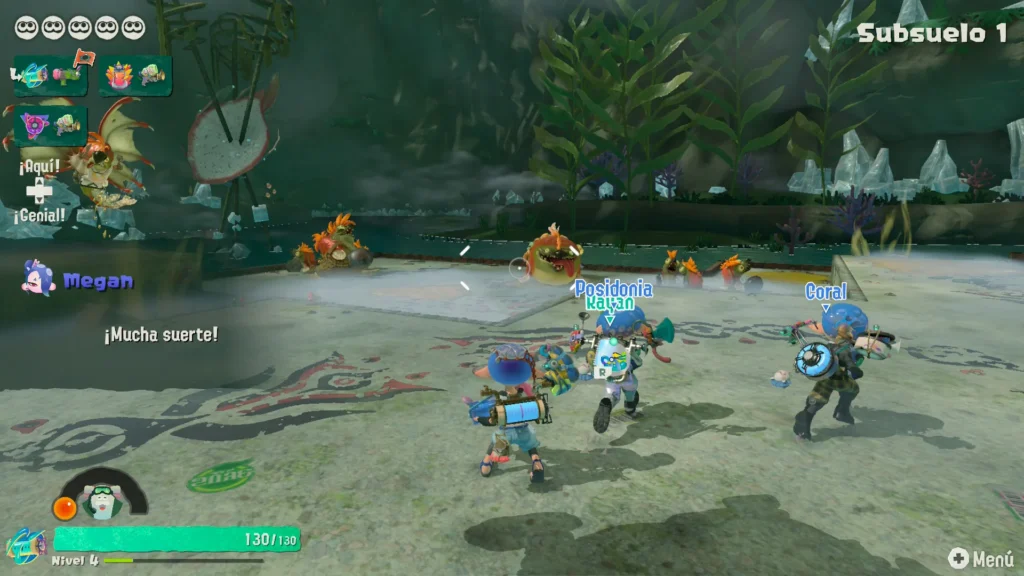 Análisis Splatoon Raiders en Nintendo Switch 2 29 El cooperativo no es obligatorio pero ayuda cuando nos quedemos atascados