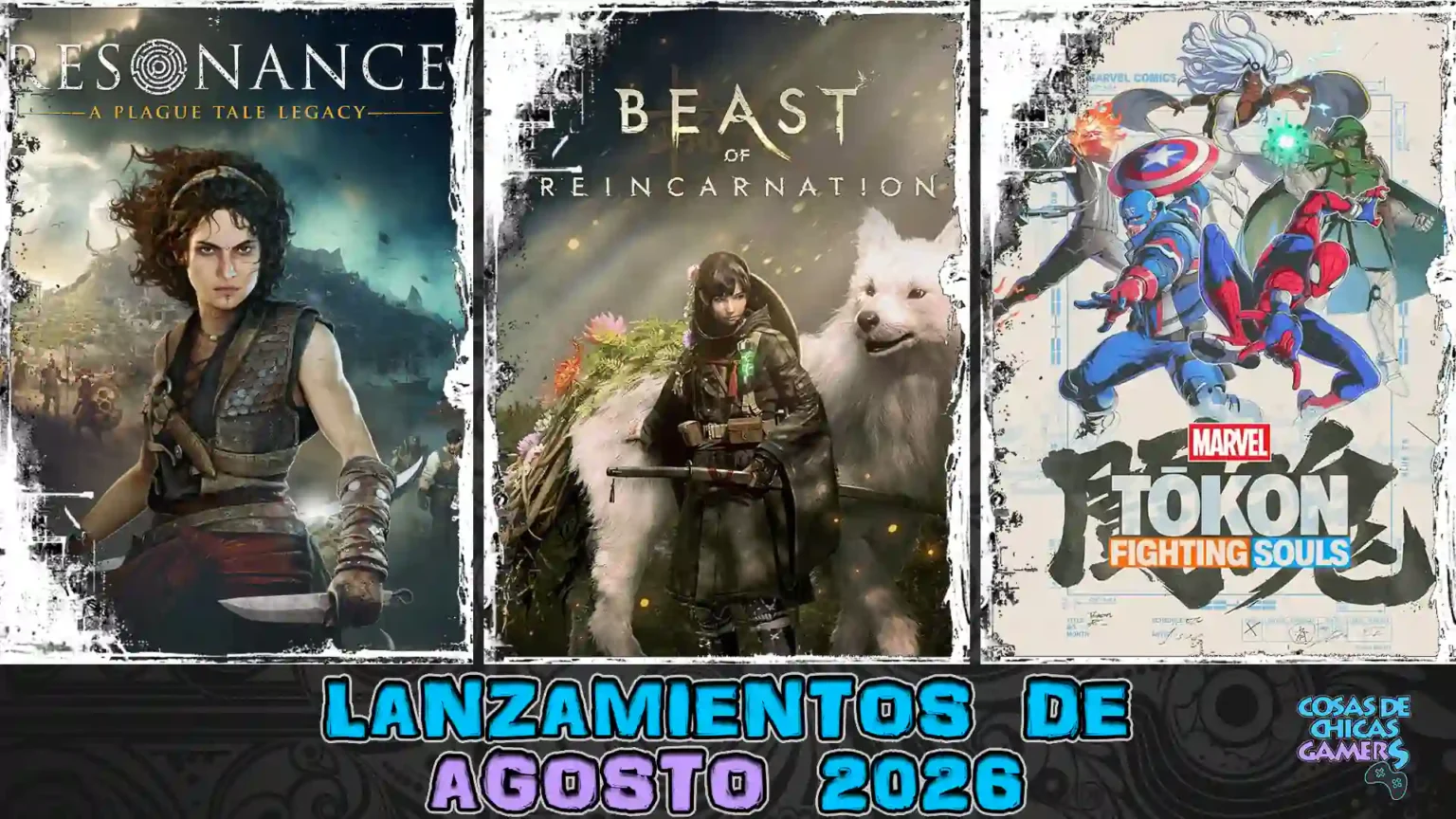 Lanzamientos de agosto 2026 en videojuegos Lanzamientos de videojuegos agosto 2026