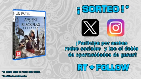 Sorteo clave digital Assassin’s Creed Black Flag Resynced en PS5 Sorteo Assassin's Creed Black Flag Resynced
