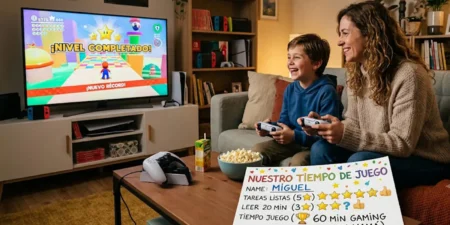 Recompensar el tiempo de juego: ¿el secreto de una crianza positiva para los gamers? Tiempo de juego gaming
