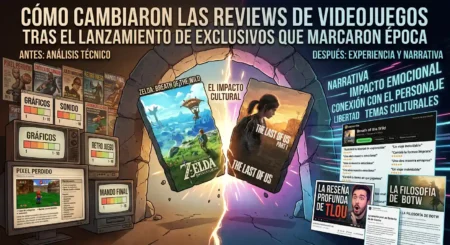 Cómo cambiaron las reviews de videojuegos tras el lanzamiento de exclusivos que marcaron época Cambio reviews de videojuegos