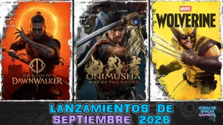 Lanzamientos de septiembre 2026 en videojuegos Lanzamientos videojuegos septiembre 2026
