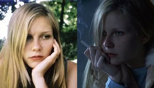 De Ofelia a la sad girl: el romanticismo del dolor femenino en el cine 18 Las vírgenes suicidas - Kirstn Dunst