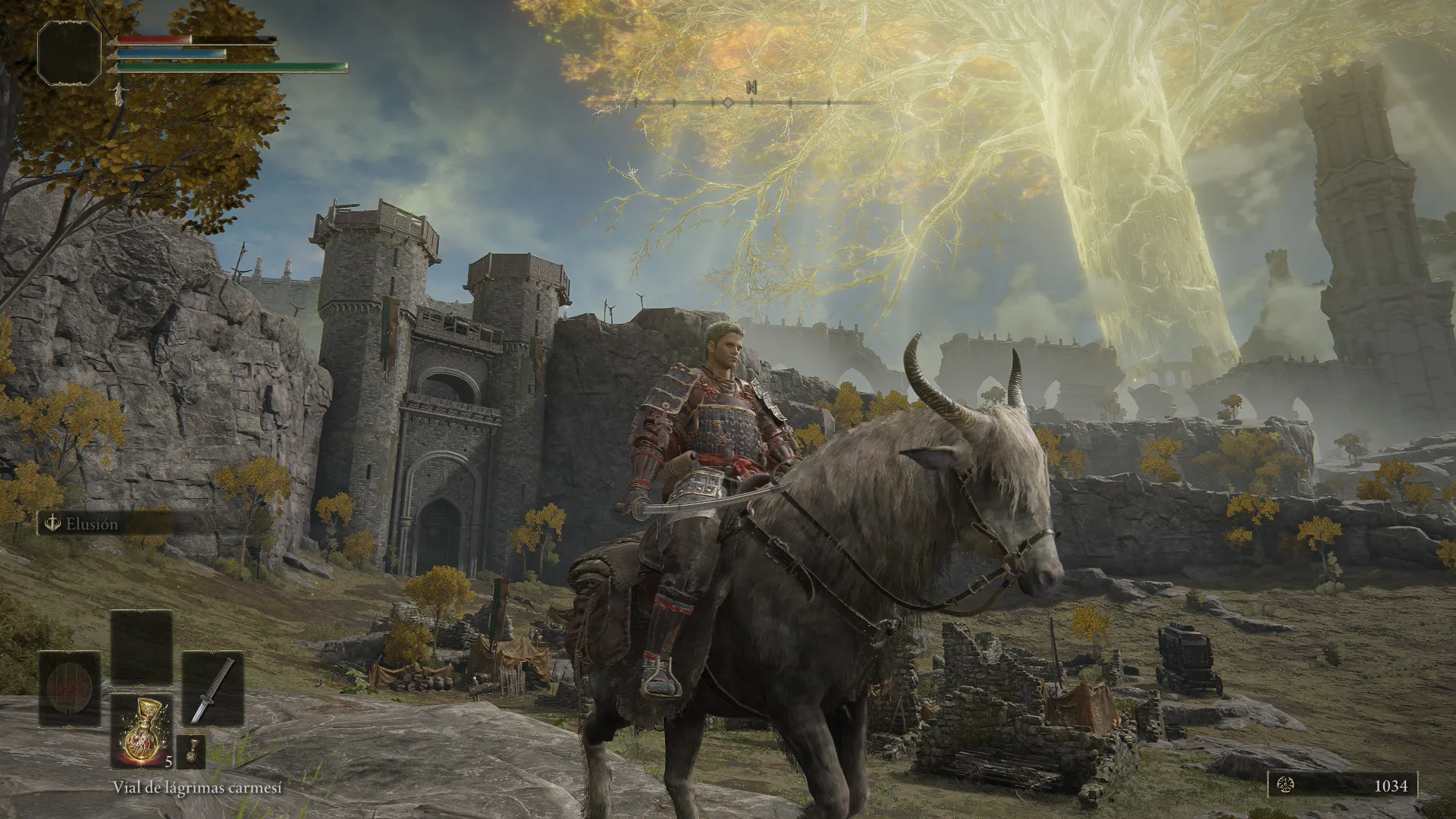 Análisis Elden Ring Tarnished Edition en Nintendo Switch 2 18 Podremos explorar a pie o a borde de nuestro fiel Torrentera