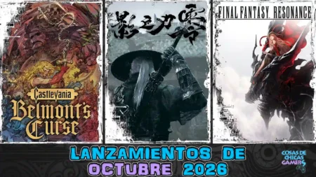 Lanzamientos de octubre 2026 en videojuegos Lanzamientos de videojuegos octubre 2026