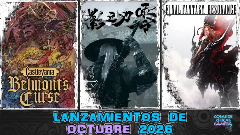 Lanzamientos de octubre 2026 en videojuegos Lanzamientos de videojuegos octubre 2026