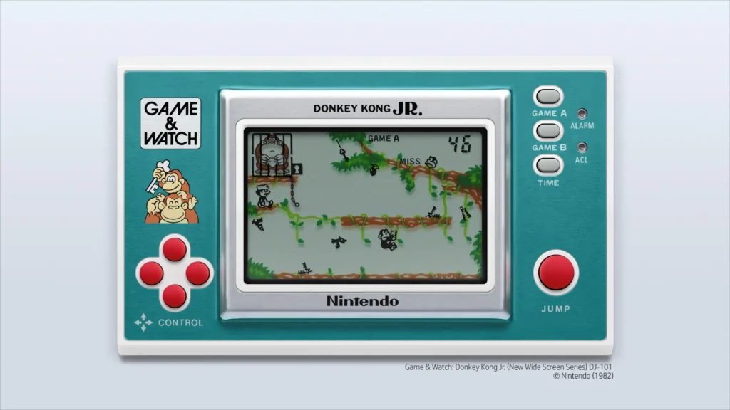 El fenómeno de las Game & Watch - donkey kong jr.