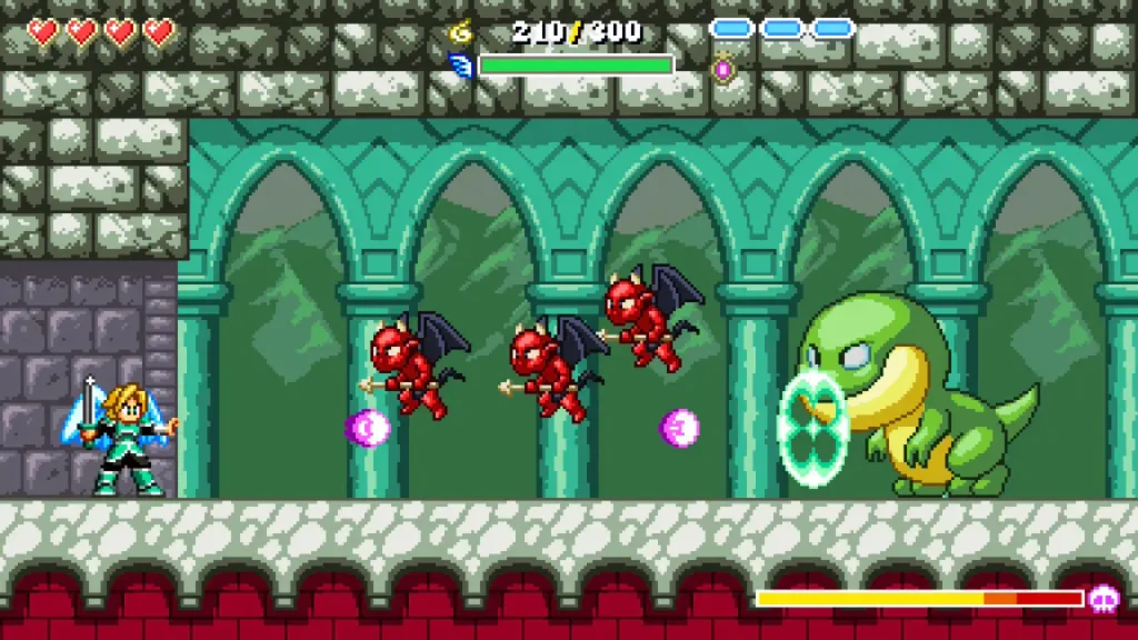 Análisis Aggelos 2 en Nintendo Switch 18 Análisis de Aggelos 2 en Nintendo Switch - enemigos