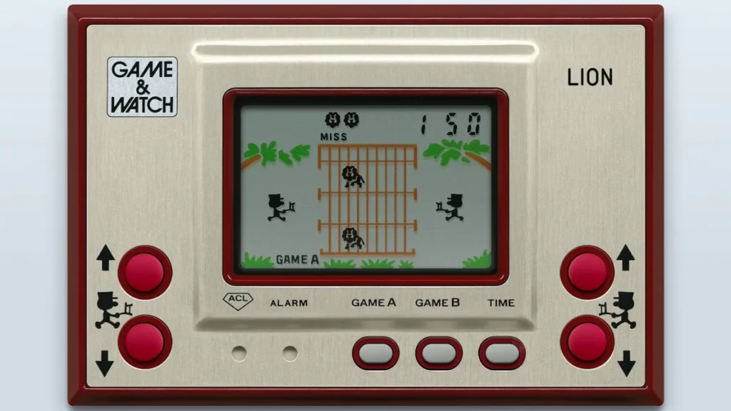 El fenómeno de las Game & Watch - lion