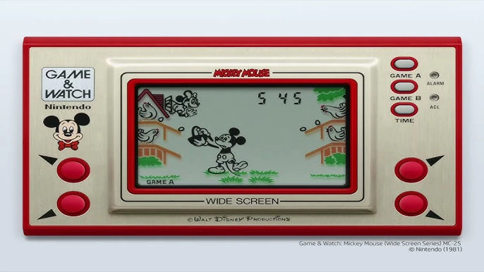 El fenómeno de las Game & Watch 86 El fenómeno de las Game & Watch - Mickey Mouse
