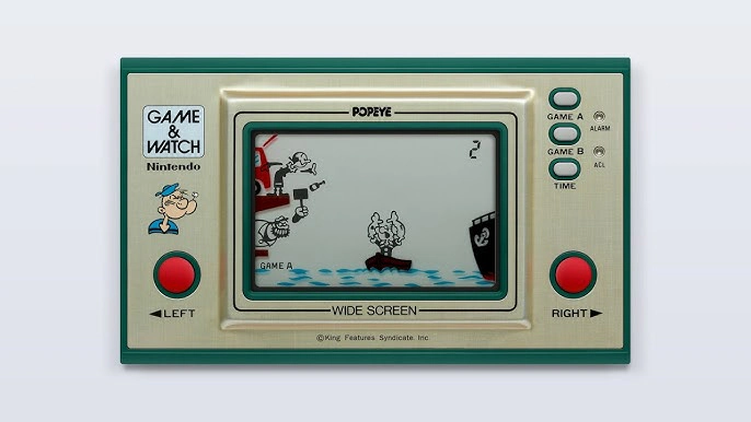 El fenómeno de las Game & Watch 84 El fenómeno de las Game & Watch - popeye