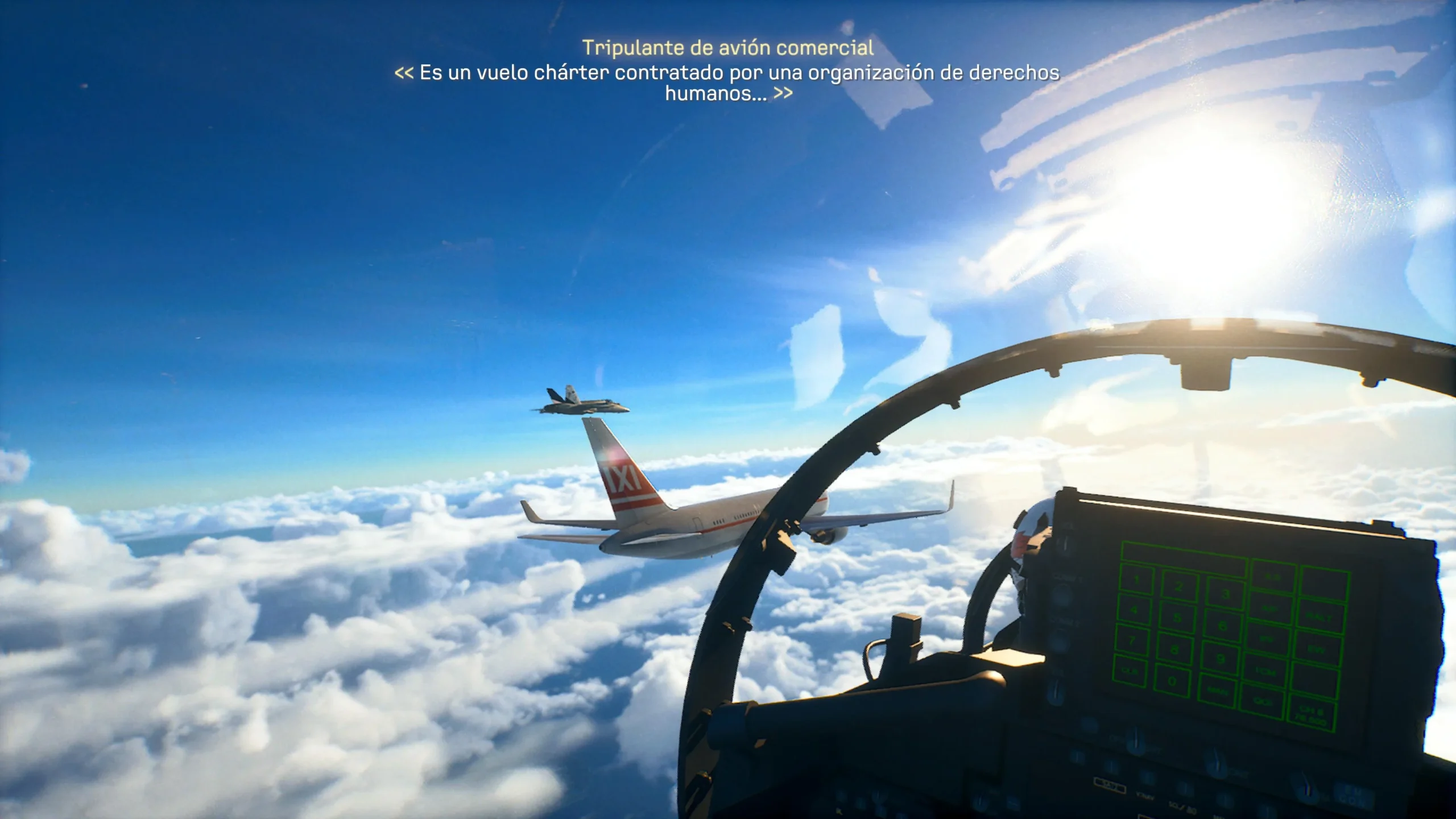 Análisis Ace Combat 8: Wings Of Theve en PS5 31 Análisis de Ace Combat 8: Wings Of Theve - Vuelo comercial