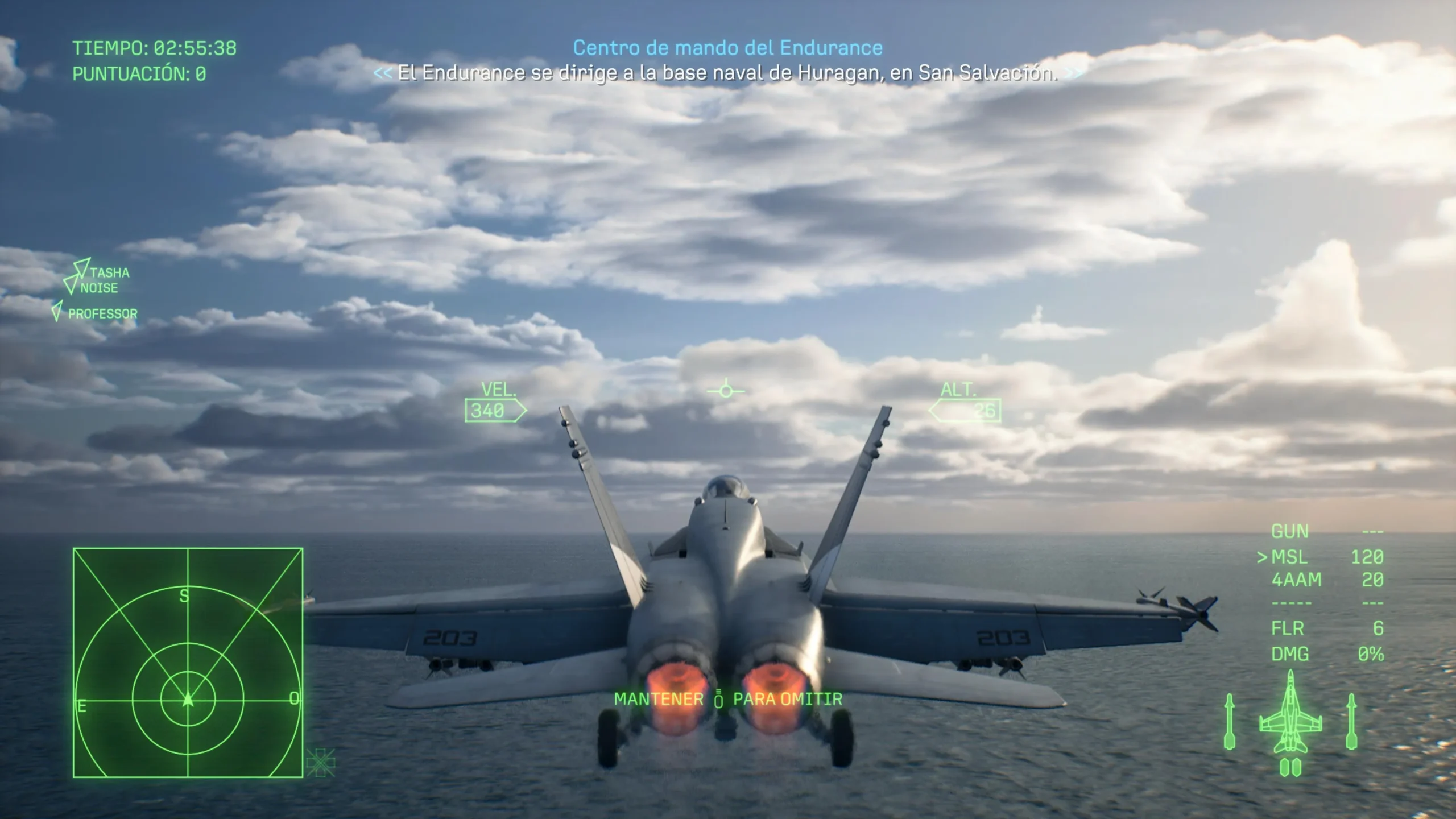 Análisis Ace Combat 8: Wings Of Theve en PS5 34 Análisis de Ace Combat 8: Wings Of Theve - Take Off