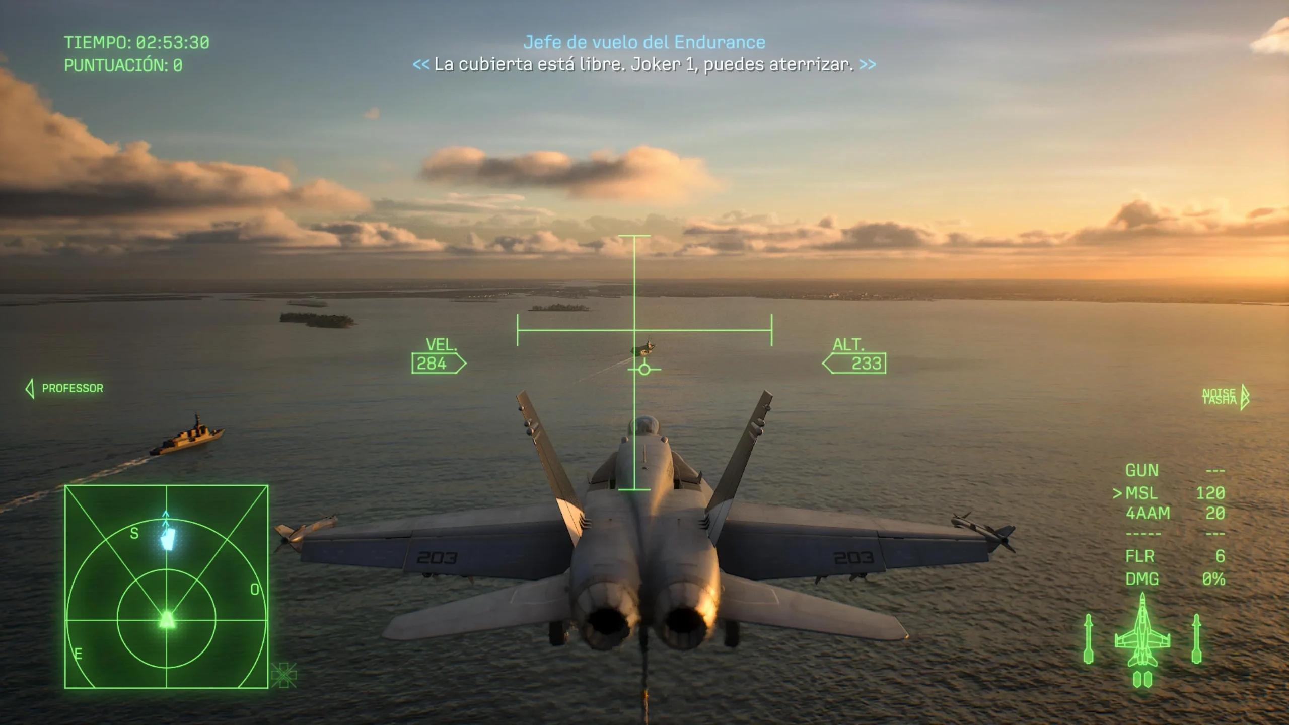 Análisis Ace Combat 8: Wings Of Theve en PS5 36 Análisis de Ace Combat 8: Wings Of Theve - Landing