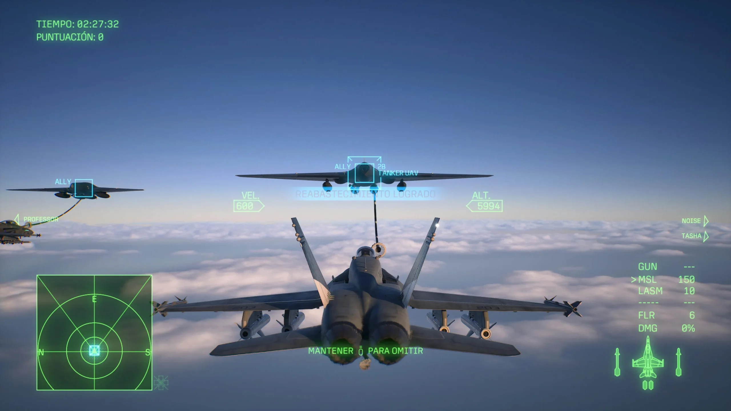 Análisis Ace Combat 8: Wings Of Theve en PS5 46 Análisis de Ace Combat 8: Wings Of Theve - Refuelling