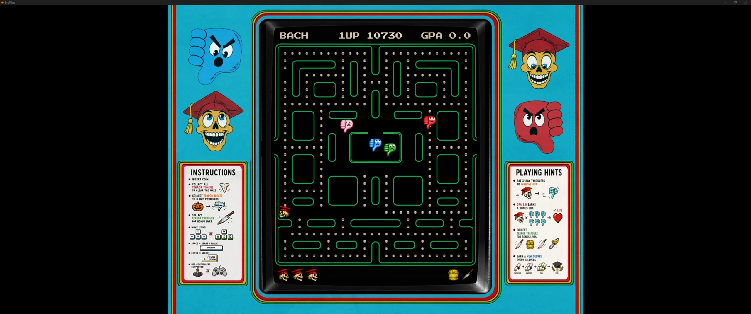 Análisis Prof-Man en PC 5 Análisis de Prof-Man en PC - Subiendo niveles