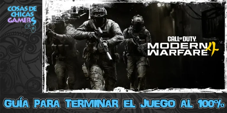 Guía Call of Duty Modern Warfare 4 para completar el juego al 100%