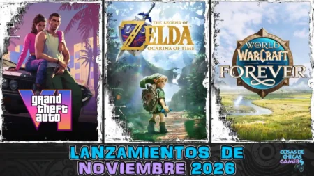 Lanzamientos de noviembre 2026 en videojuegos Lanzamientos de videojuegos noviembre 2026