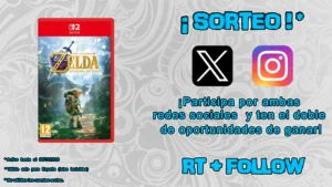 Sorteo copia física TLoZ Ocarina of Time Remake en Switch 2 Sorteo Ocarina of time remake switch 2