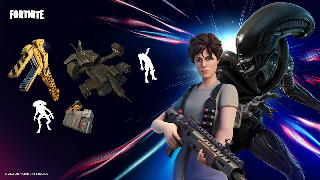 skin Ripley y Xenomorfo skin Ripley y Xenomorfo